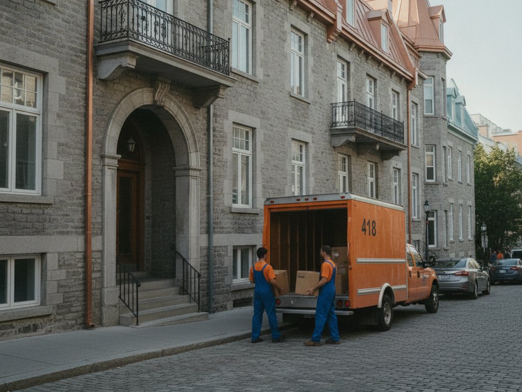 Déménagement résidentiel à Québec — Déménagement 418