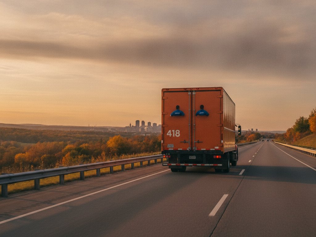 Déménagement longue distance, partout au Québec — Déménagement 418
