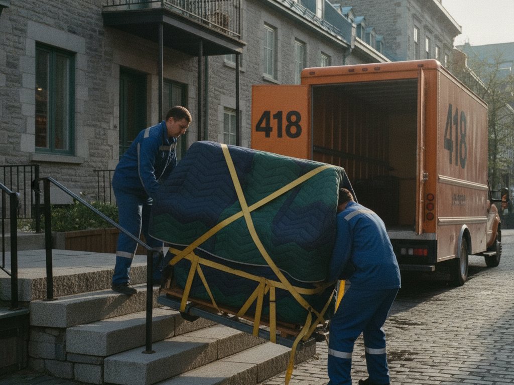 Déménagement de piano à Québec — Déménagement 418