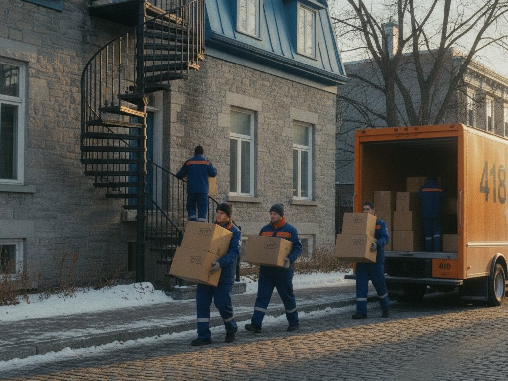 Déménagement résidentiel à Québec — Déménagement 418